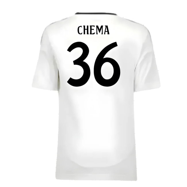 2024-2025 Real Madrid Home Youth Kit (Chema 36)