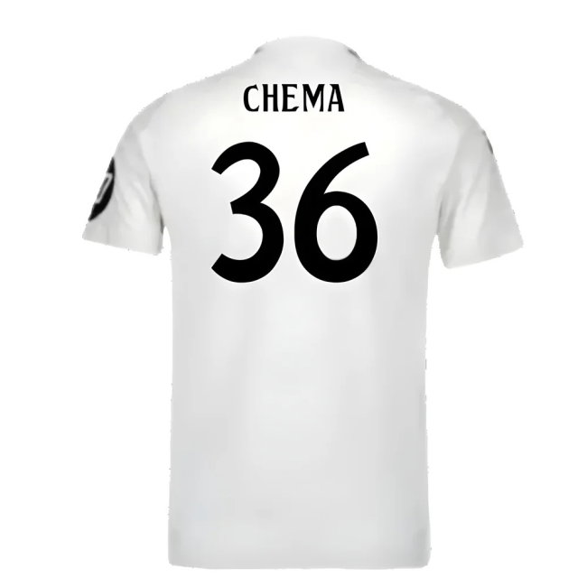 2024-2025 Real Madrid Authentic Home Shirt (Chema 36)