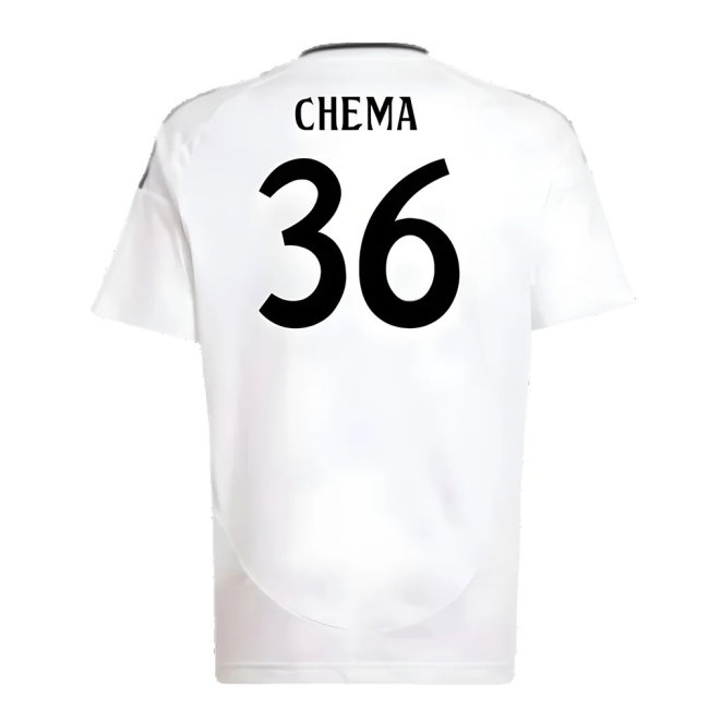 2024-2025 Real Madrid Home Shirt (Kids) (Chema 36)