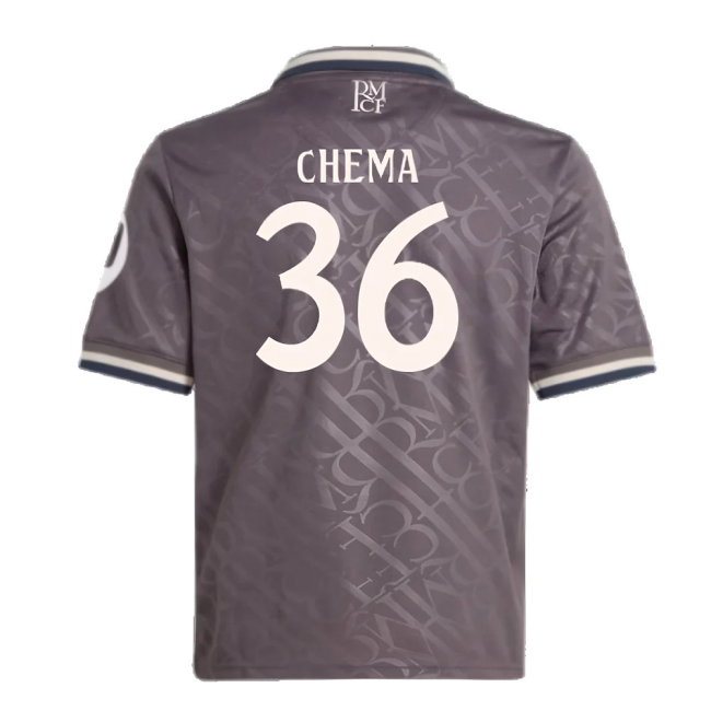 2024-2025 Real Madrid Third Youth Kit (Chema 36)