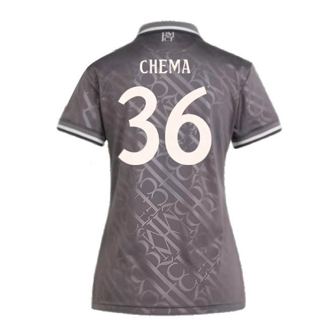 2024-2025 Real Madrid Third Shirt (Womens) (Chema 36)