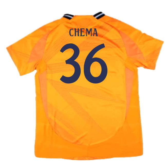 2024-2025 Real Madrid Authentic Away Shirt (Womens) (Chema 36)