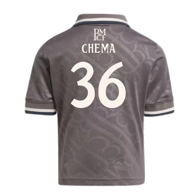2024-2025 Real Madrid Third Mini Kit (Chema 36)