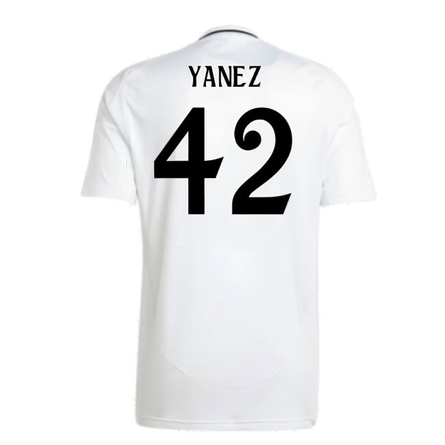 2024-2025 Real Madrid Home Shirt (Yanez 42)