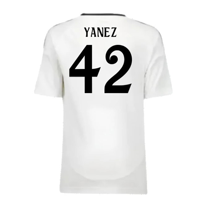 2024-2025 Real Madrid Home Youth Kit (Yanez 42)