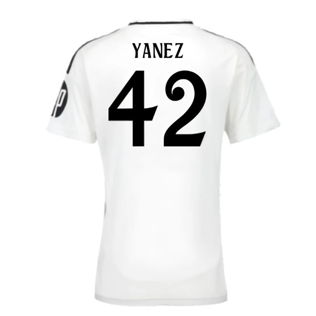 2024-2025 Real Madrid Home Shirt (Womens) (Yanez 42)