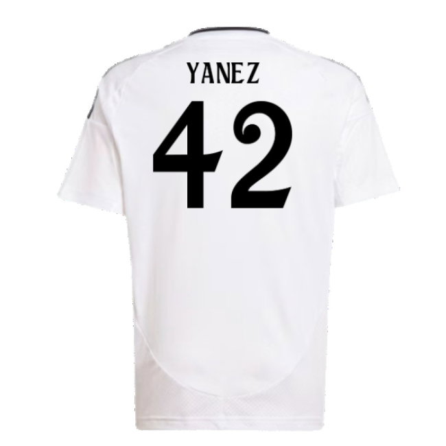 2024-2025 Real Madrid Home Shirt (Kids) (Yanez 42)