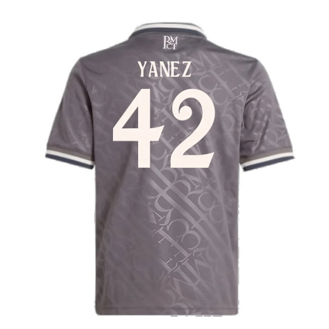 2024-2025 Real Madrid Third Shirt (Kids) (Yanez 42)