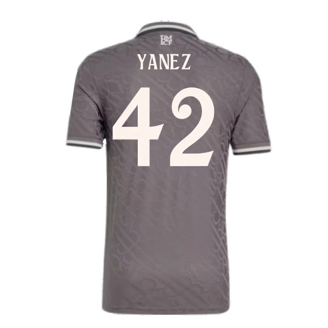 2024-2025 Real Madrid Third Shirt (Yanez 42)