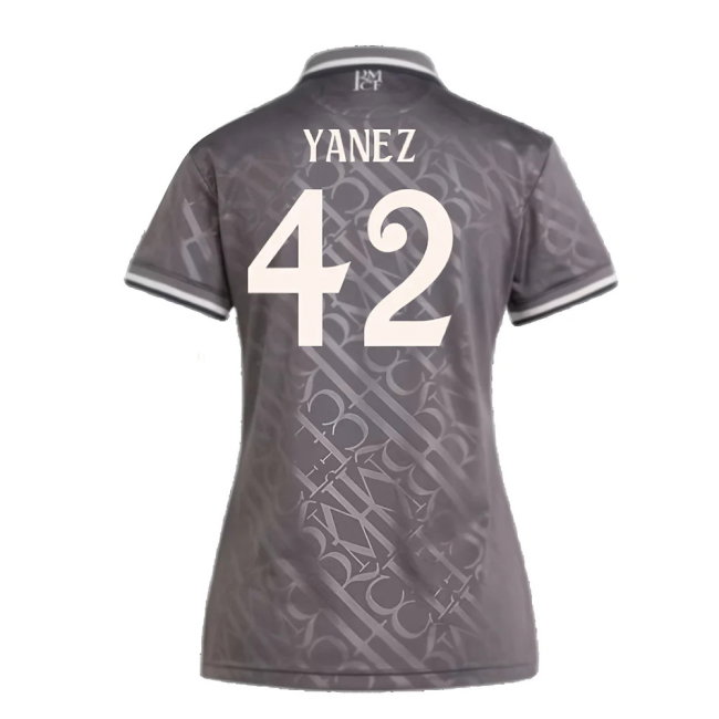 2024-2025 Real Madrid Third Shirt (Womens) (Yanez 42)