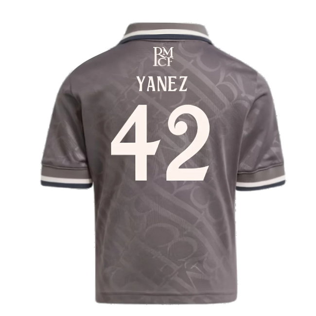 2024-2025 Real Madrid Third Mini Kit (Yanez 42)