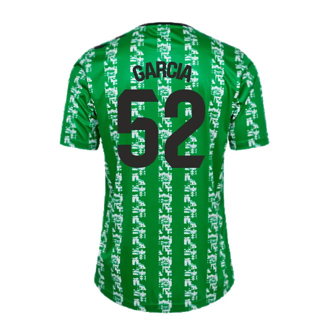 2024-2025 Real Betis Pre Game Jersey (Green) (Garcia 52)