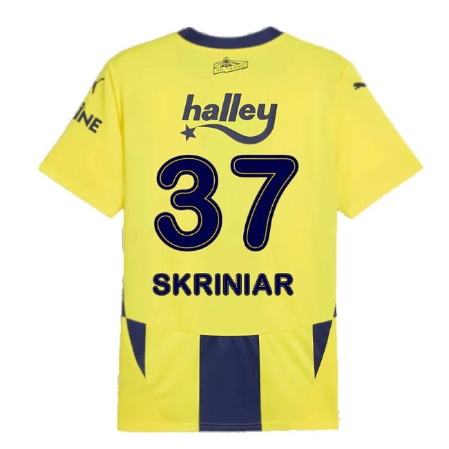 2024-2025 Fenerbahce Home Shirt (Skriniar 37)