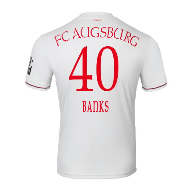 2024-2025 FC Augsburg Home Shirt (Banks 40)