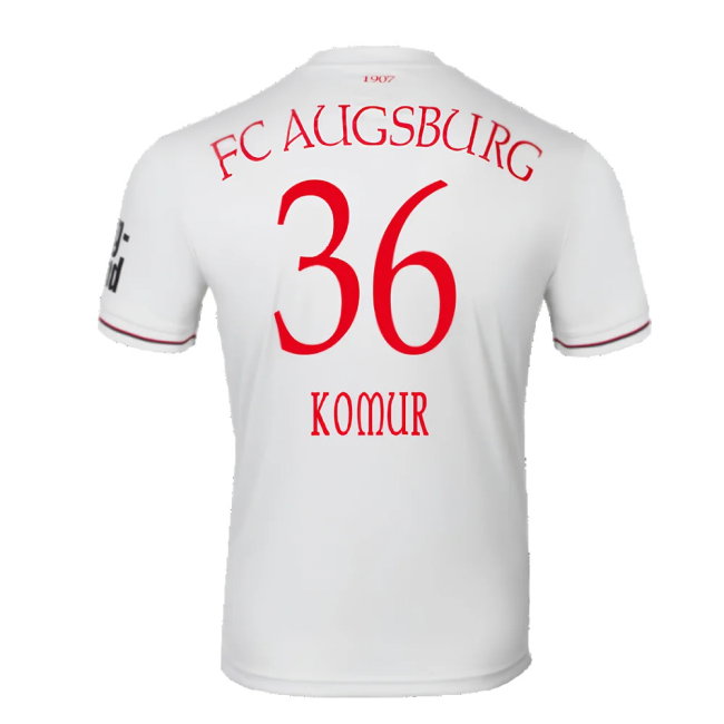 2024-2025 FC Augsburg Home Shirt (Komur 36)