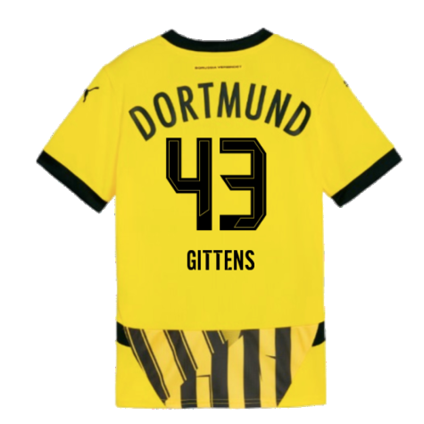 2024-2025 Borussia Dortmund Cup Shirt (Kids) (Gittens 43)