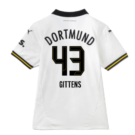 2024-2025 Borussia Dortmund Third Shirt (Gittens 43)