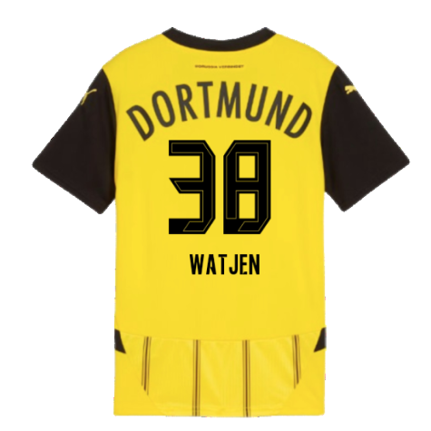 2024-2025 Borussia Dortmund Home Shirt (Kids) (Watjen 38)