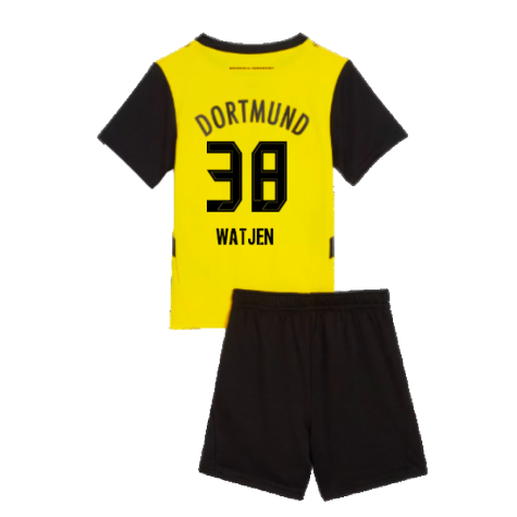 2024-2025 Borussia Dortmund Home Mini Kit (Watjen 38)