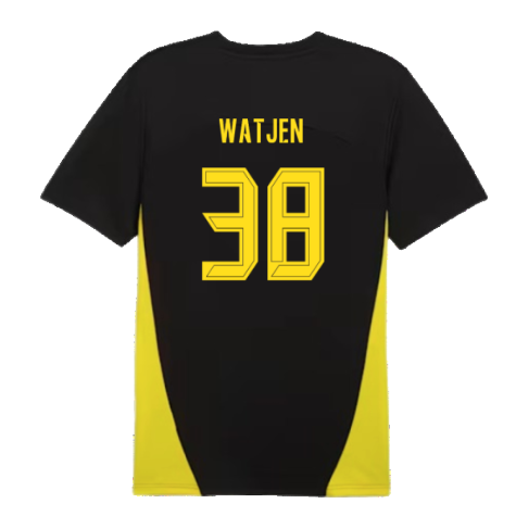 2024-2025 Borussia Dortmund Training Shirt (Black) - Kids (Watjen 38)