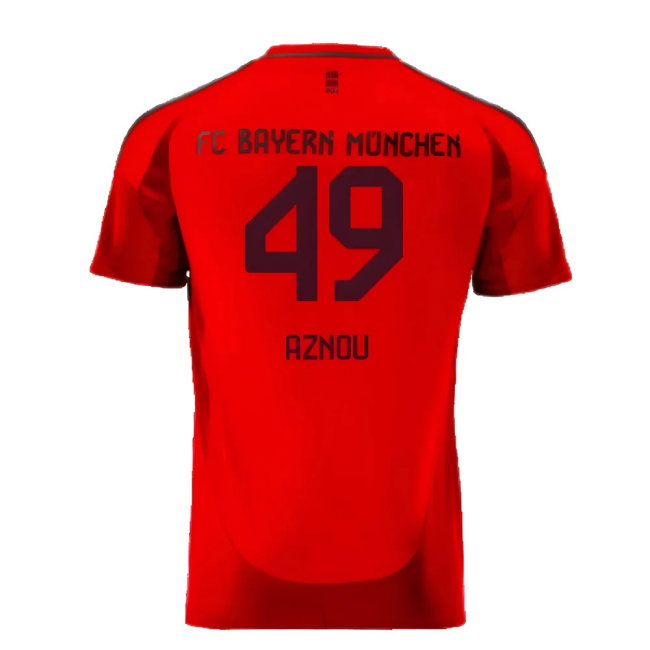 2024-2025 Bayern Munich Home Shirt (Aznou 49)