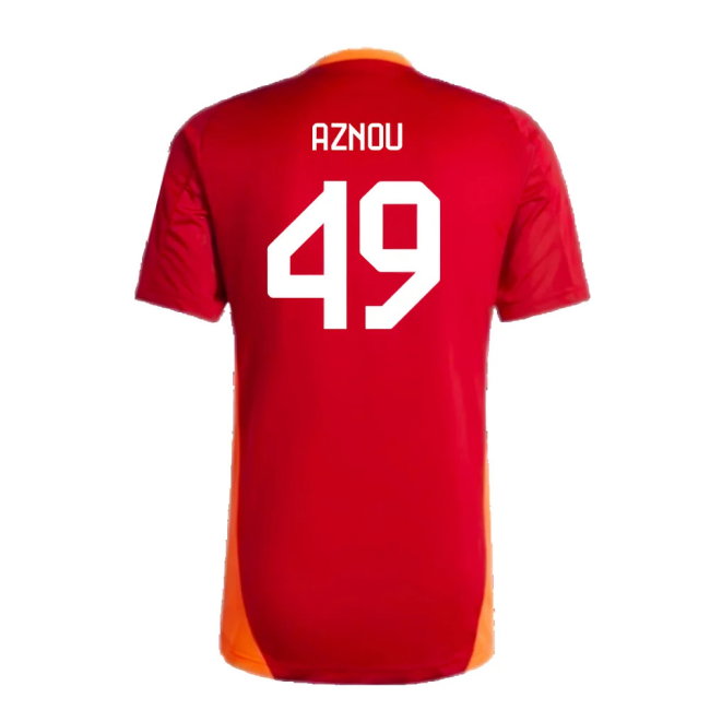 2024-2025 Bayern Munich Training Shirt (Red) (Aznou 49)