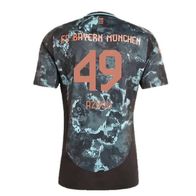 2024-2025 Bayern Munich Away Shirt (Aznou 49)