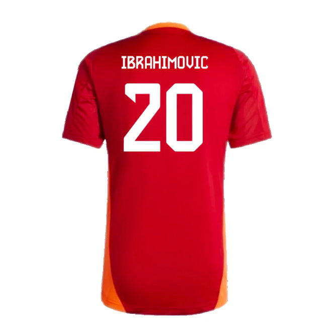2024-2025 Bayern Munich Training Shirt (Red) (Ibrahimovic 20)