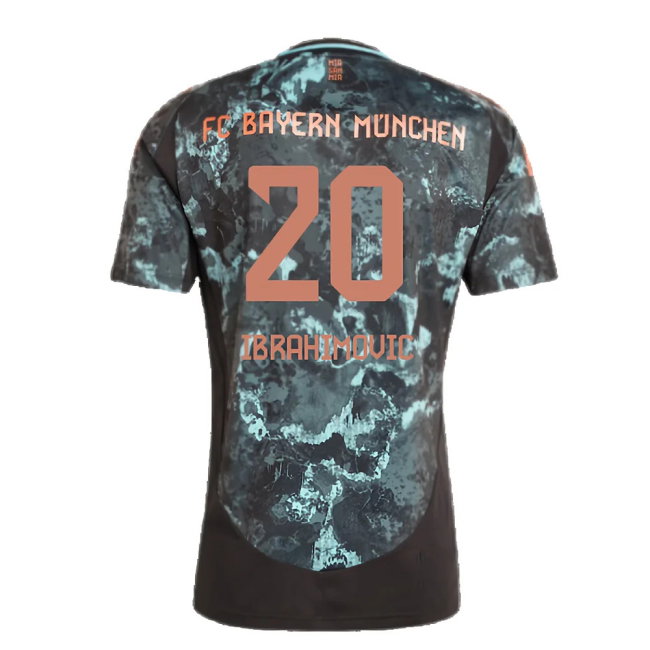 2024-2025 Bayern Munich Away Shirt (Ibrahimovic 20)