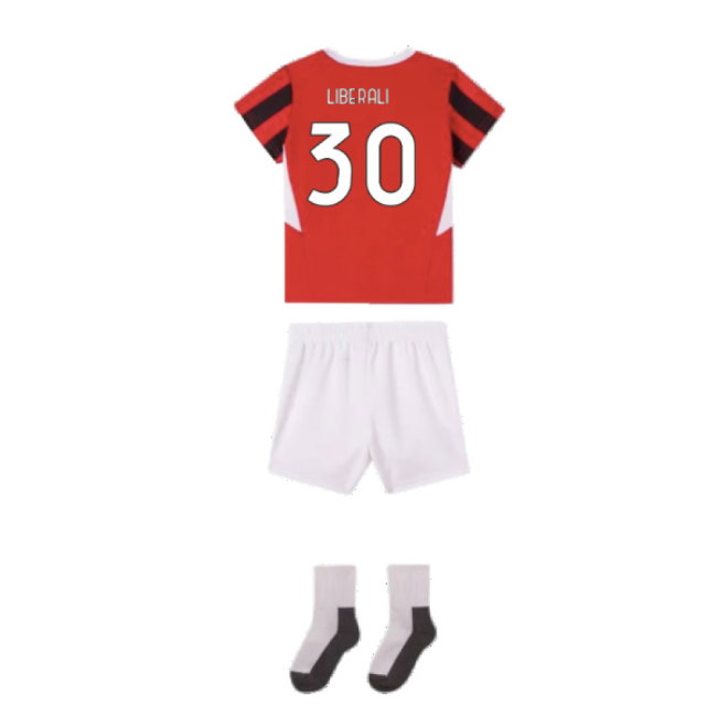 2024-2025 AC Milan Home Baby Kit (Liberali 30)