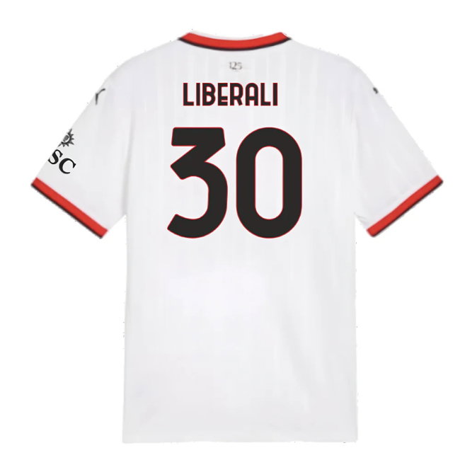 2024-2025 AC Milan Away Shirt (Liberali 30)