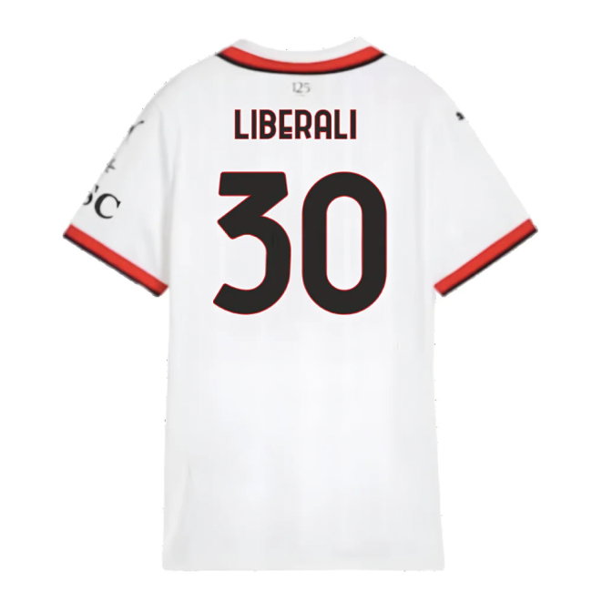2024-2025 AC Milan Away Shirt (Womens) (Liberali 30)