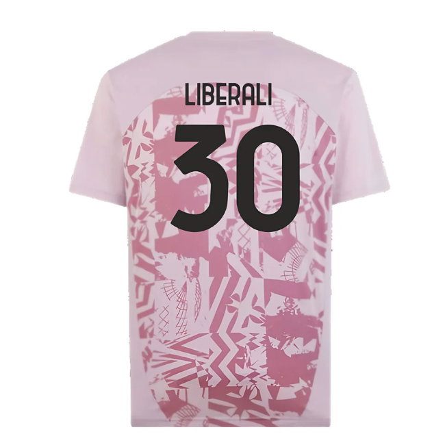 2024-2025 AC Milan Pre-Match Shirt (Grape) (Liberali 30)