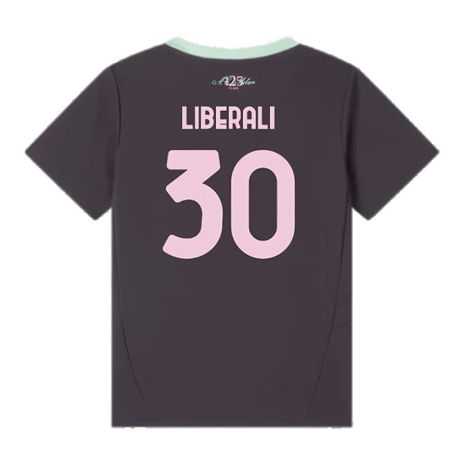 2024-2025 AC Milan Third Mini Kit (Liberali 30)