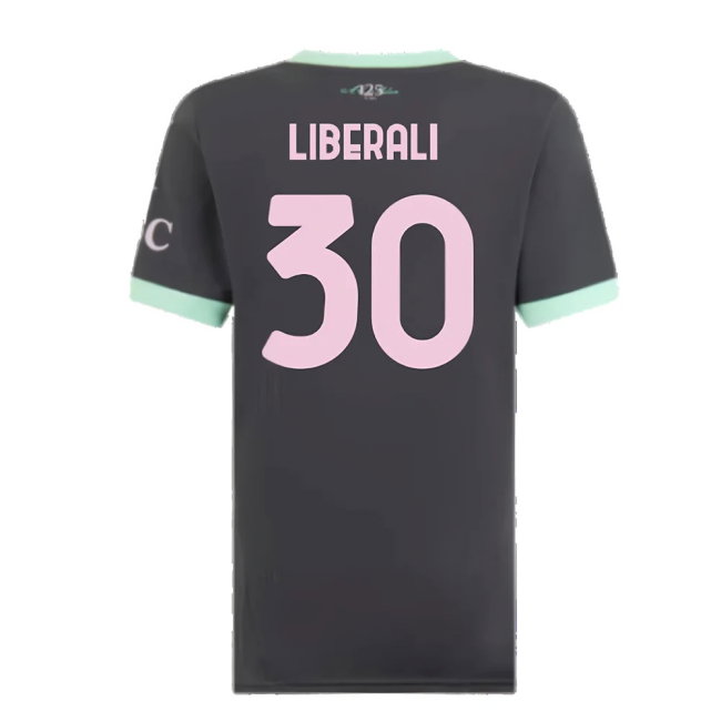 2024-2025 AC Milan Third Shirt (Womens) (Liberali 30)