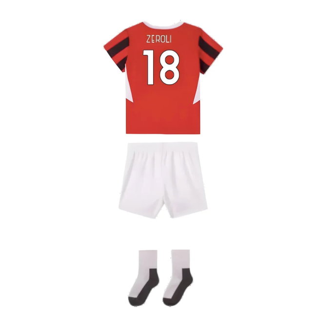 2024-2025 AC Milan Home Baby Kit (Zeroli 18)