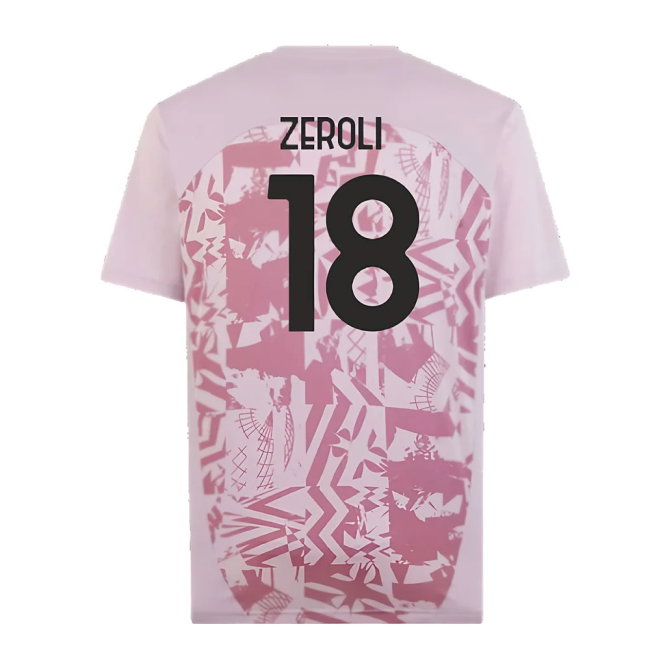 2024-2025 AC Milan Pre-Match Shirt (Grape) (Zeroli 18)