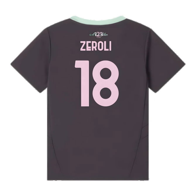 2024-2025 AC Milan Third Mini Kit (Zeroli 18)