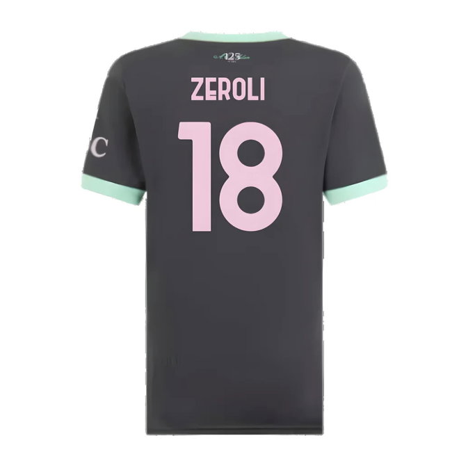 2024-2025 AC Milan Third Shirt (Womens) (Zeroli 18)