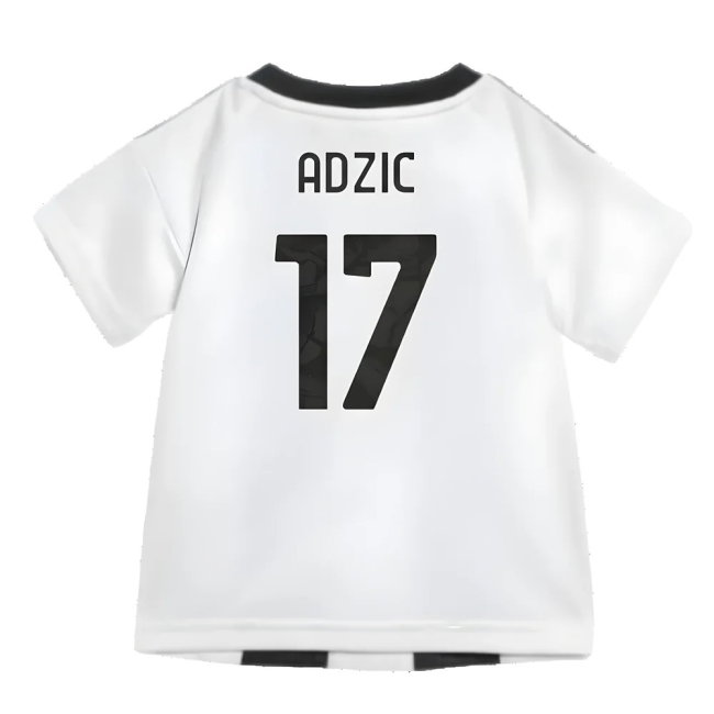 2024-2025 Juventus Home Baby Kit (Adzic 17)