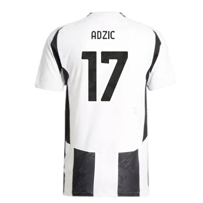 2024-2025 Juventus Authentic Home Shirt (Adzic 17)