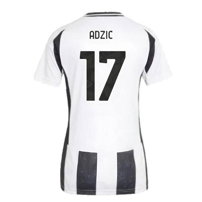 2024-2025 Juventus Home Shirt (Womens) (Adzic 17)