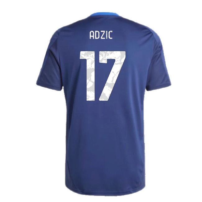 2024-2025 Juventus Training Jersey (Navy) (Adzic 17)
