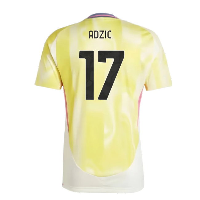 2024-2025 Juventus Away Shirt (Adzic 17)