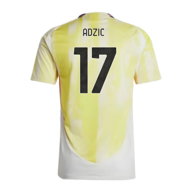 2024-2025 Juventus Authentic Away Shirt (Adzic 17)