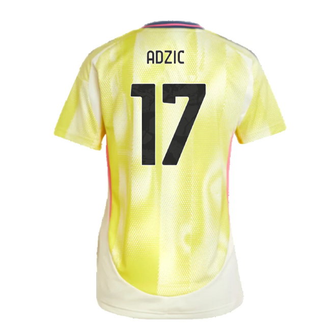 2024-2025 Juventus Away Shirt (Womens) (Adzic 17)