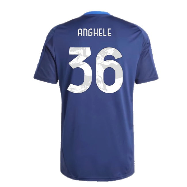 2024-2025 Juventus Training Jersey (Navy) (Anghele 36)