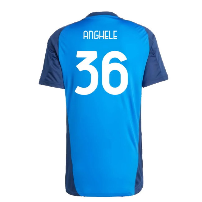 2024-2025 Juventus Training Jersey (Blue) (Anghele 36)