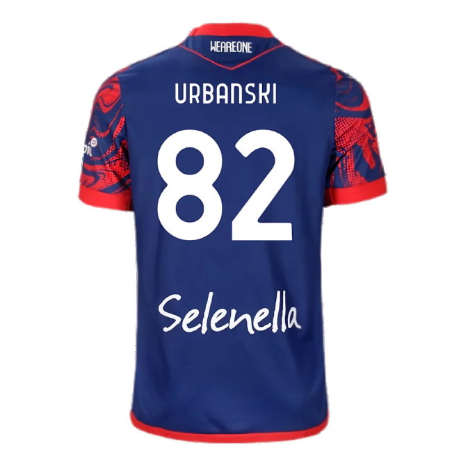 2024-2025 Bologna Third Shirt (Urbanski 82)