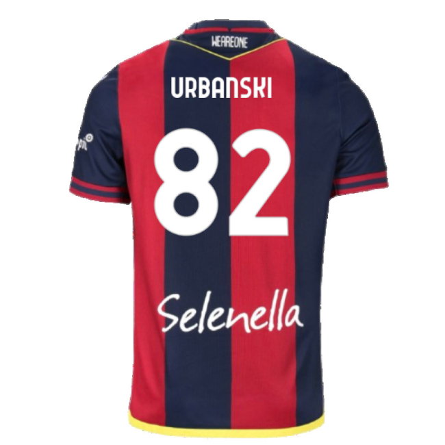 2024-2025 Bologna Home Shirt (Kids) (Urbanski 82)